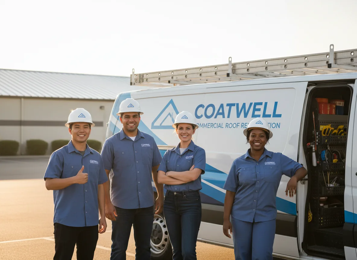 Commercial roof coating company in Glide, OR